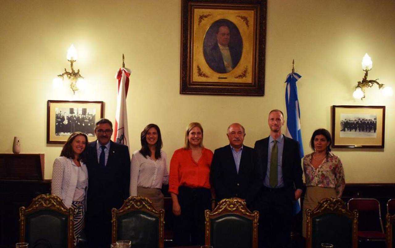 Fiad con representantes del Frente Parlamentario de la Tuberculosis