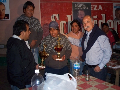 EN HUACALERA, MARIO FIAD: