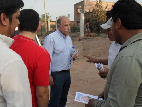 MARIO FIAD EN EXTENSA JORNADA DE VISITAS A LIBERTADOR GRAL. SAN MARTIN