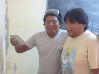 Pintada de la Escuela Especial Nº 12 de San Pedro de Jujuy