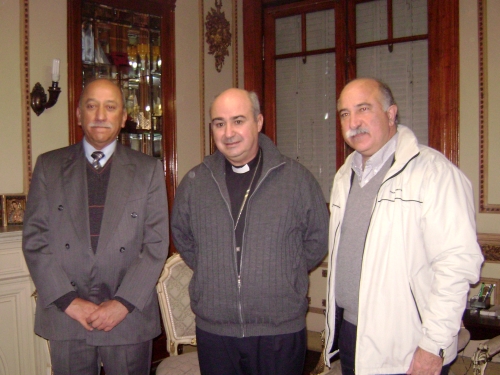 LEGISLADORES NACIONALES VISITARON AL NUEVO OBISPO DE JUJUY