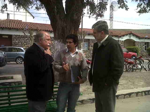 Visita a la localidad de San Antonio