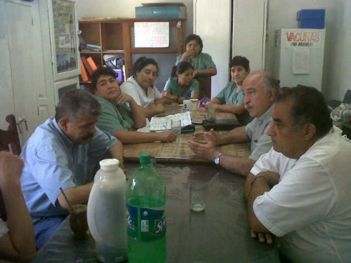 Fiad recorrío los CAPS de Libertador Gral. San Martín