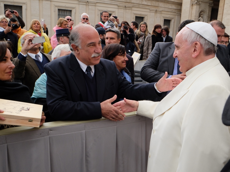 Fiad representó al Parlamento Argentino en Ginebra y visitó al Papa