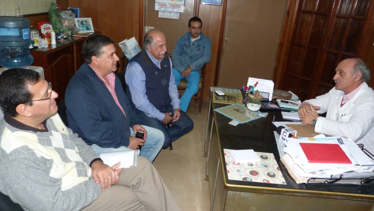 Diputado Nacional Mario Fiad visitó el Hospital