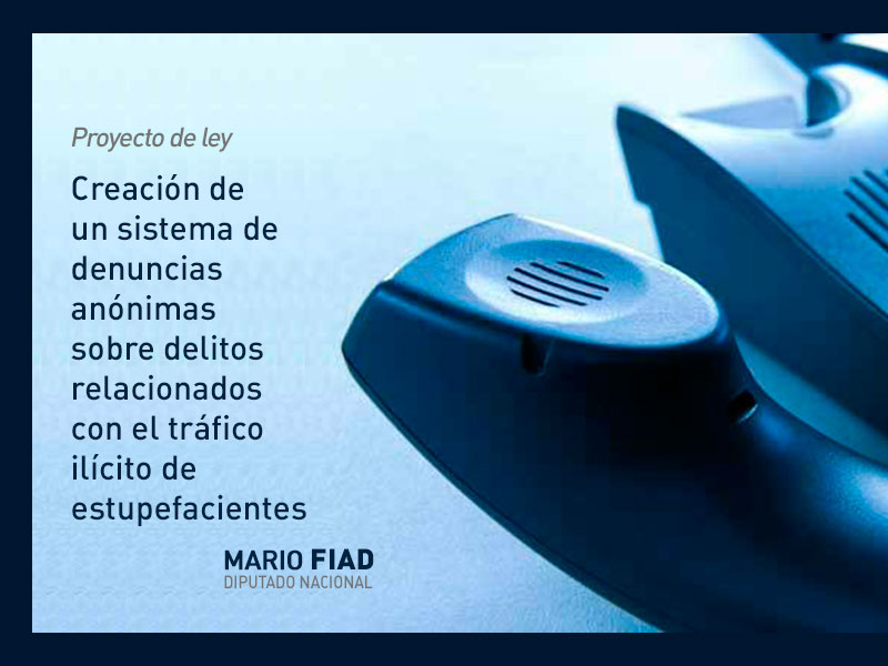 Importante iniciativa a nivel nacional: habilitar el 912 para denunciar la venta de drogas