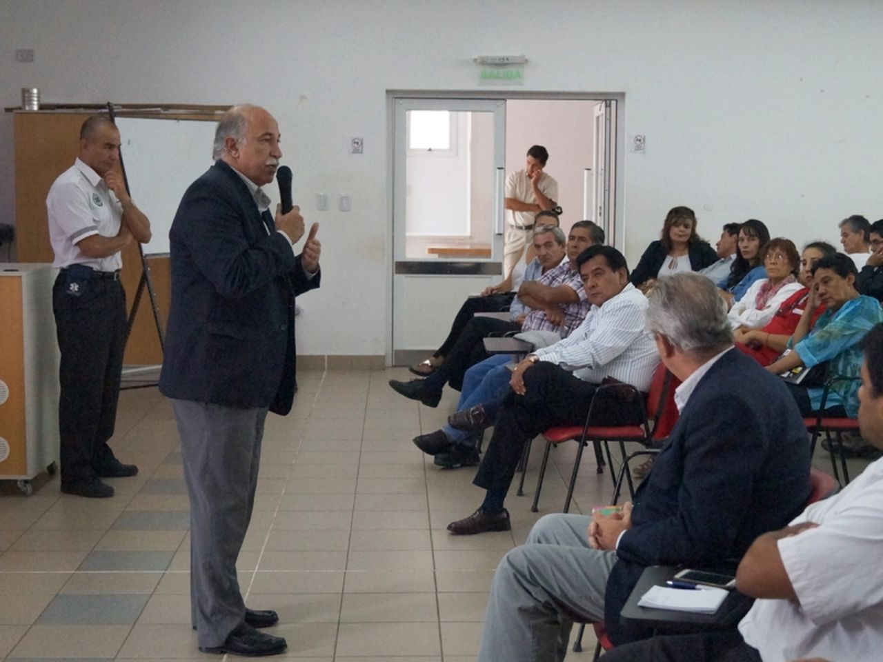 Operativo sanitario de Punta Corral: Fiad encabezó reunión intersectorial