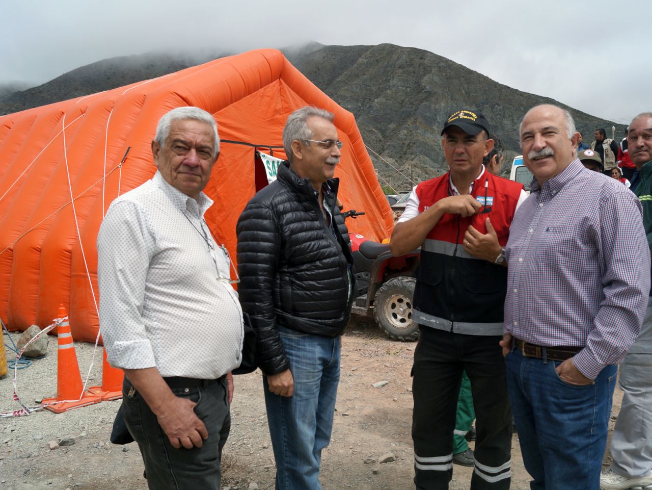 Fiad supervisó el Operativo Sanitario implementado por la Peregrinación a Punta Corral