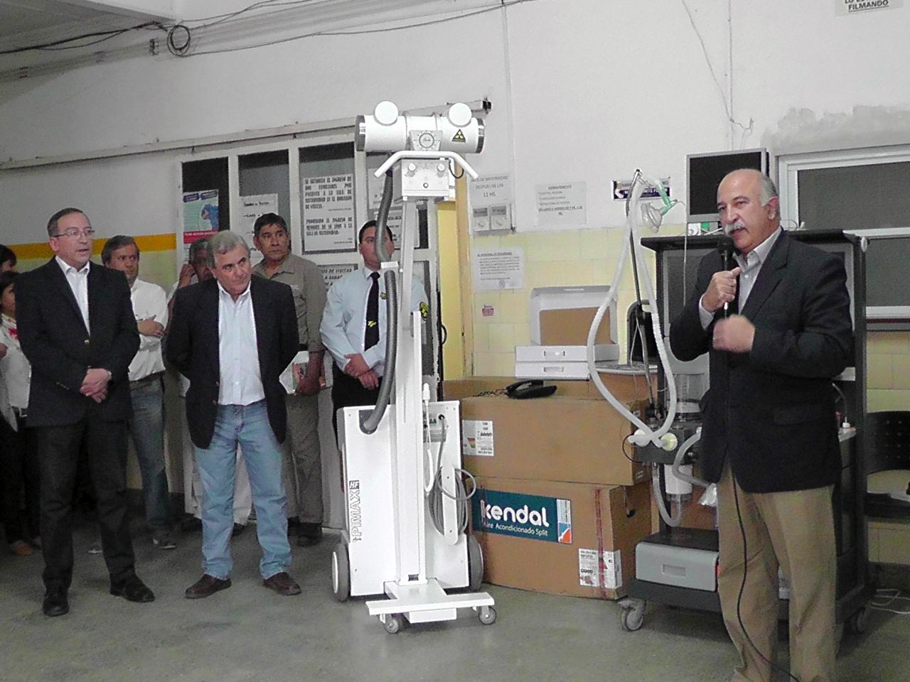 Fiad entregó equipamiento para el Hospital de Libertados General San Martín