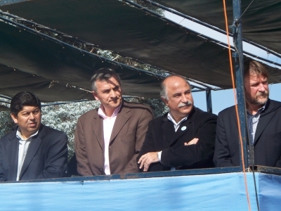 MARIO FIAD EN SAN ANTONIO: “Vamos a promover un plan de obras para potenciar la producción”