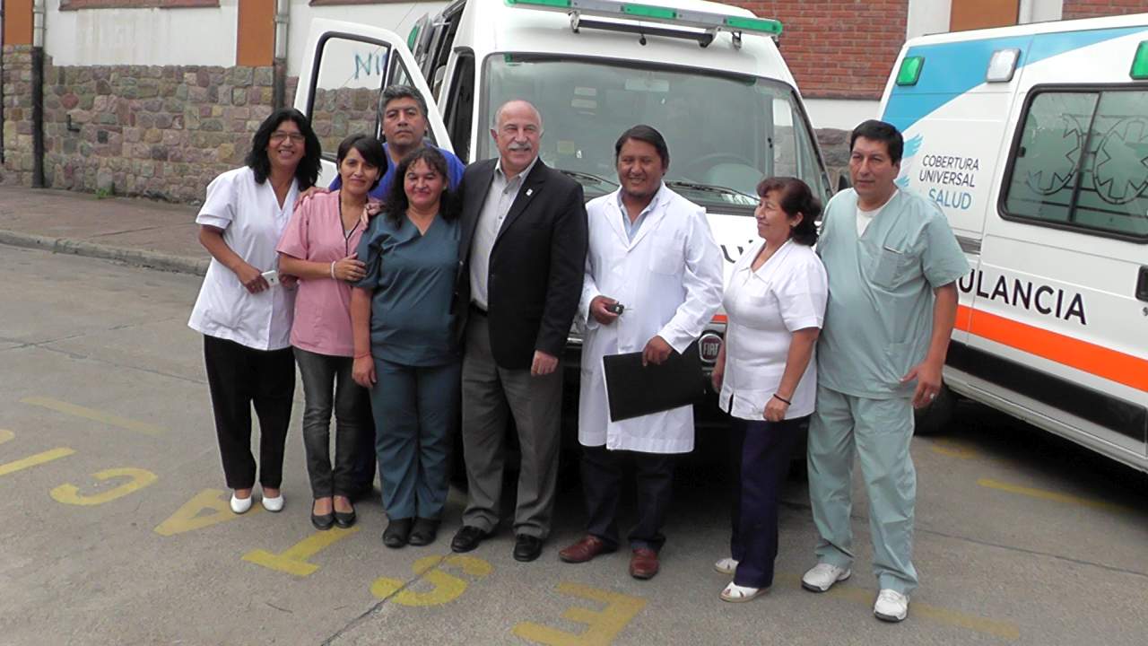 Entregamos nuevas ambulancias que refuerzan el sistema de la salud de Jujuy