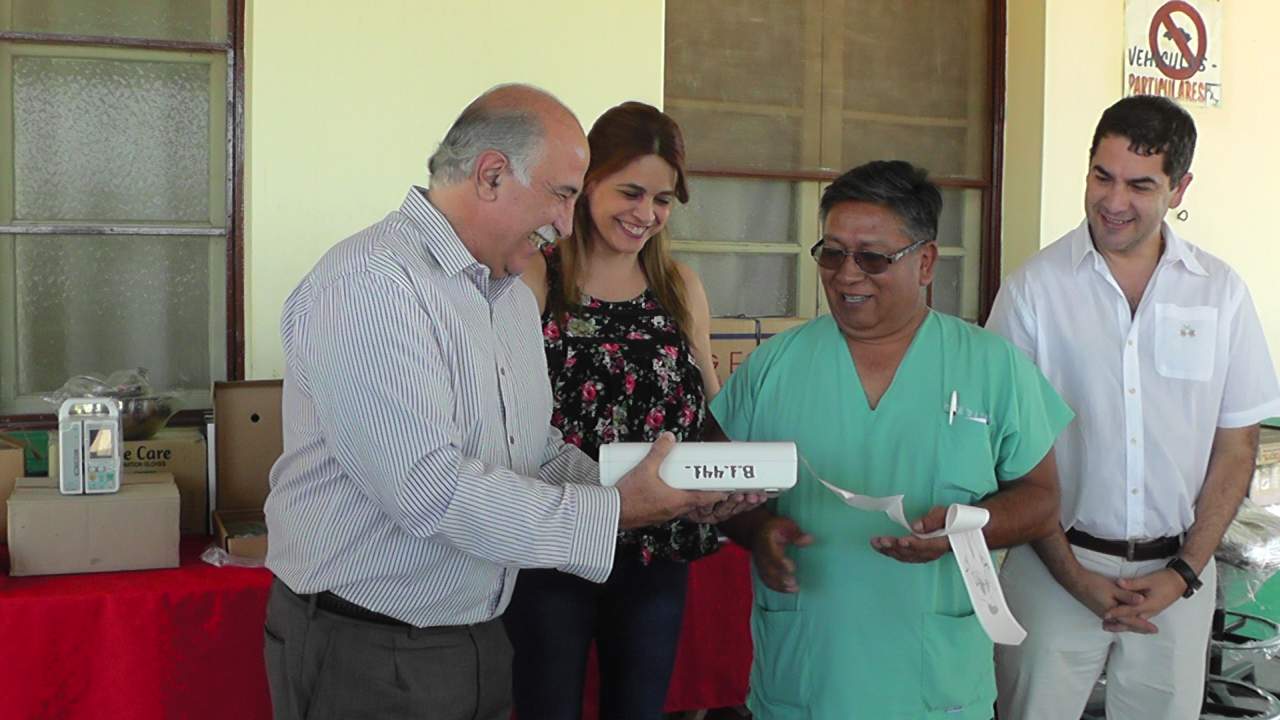 Fiad entregó equipamiento para el Hospital de Perico