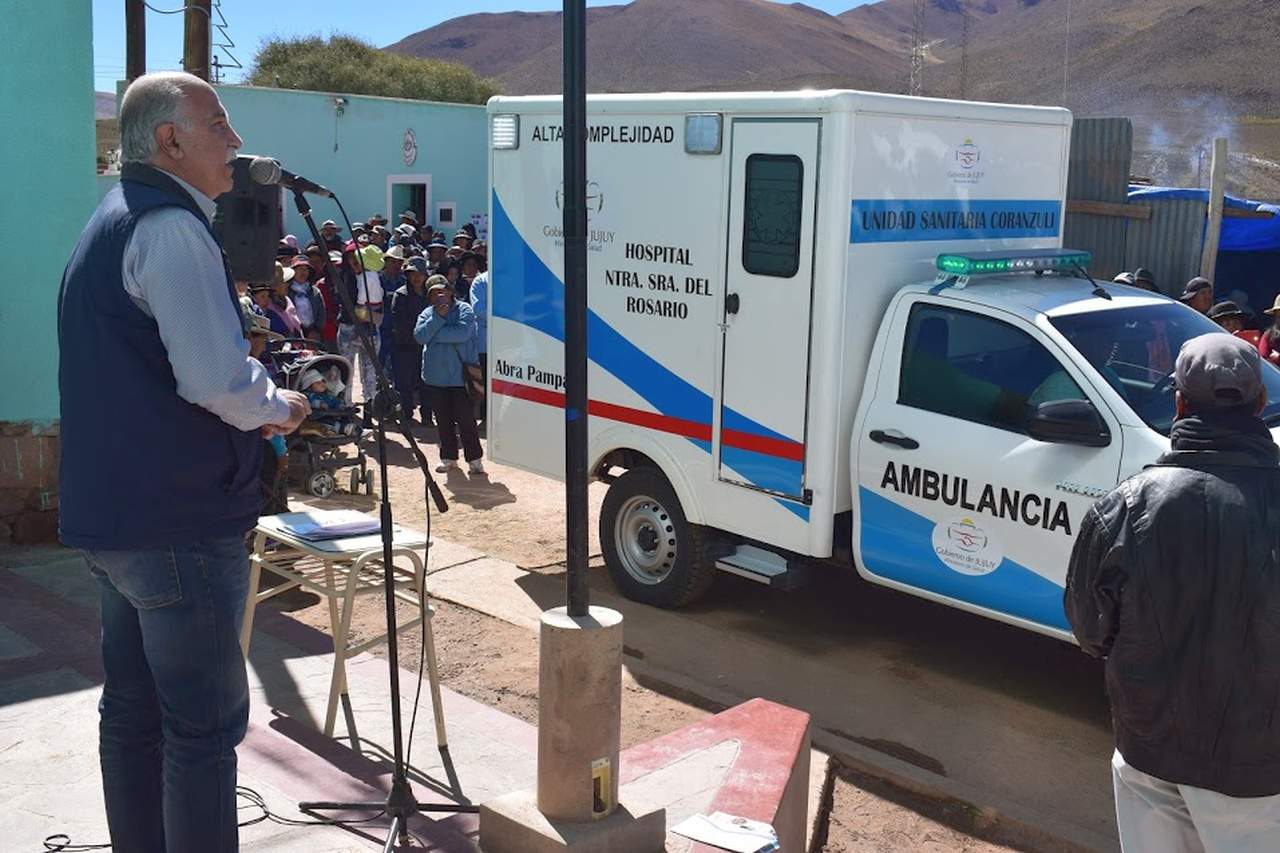 Fiad entregó una ambulancia de alta complejidad para Coranzulí