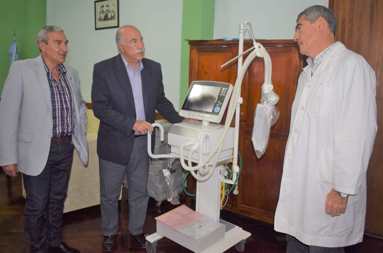 Fiad entregó nuevos equipos para la terapia intensiva del Hospital “Pablo Soria”
